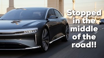 LUCID Air PROTOTYPE ran OUT of RANGE!!