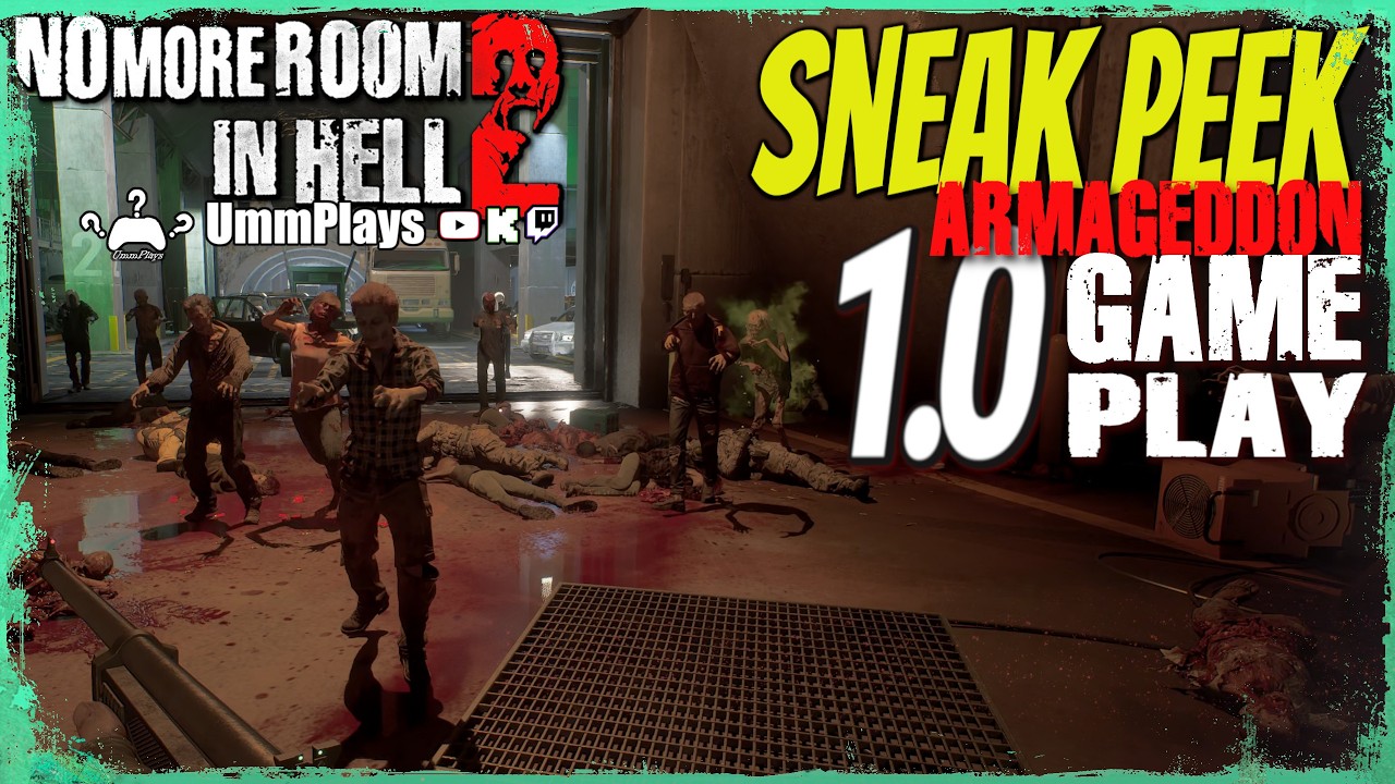 1.0 Gameplay Sneak Peek | Raven Rock & Solo Mode | No More Room in Hell 2 Armageddon Update