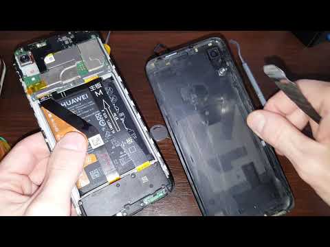 Видео: Как снять заднюю часть телефона Huawei?