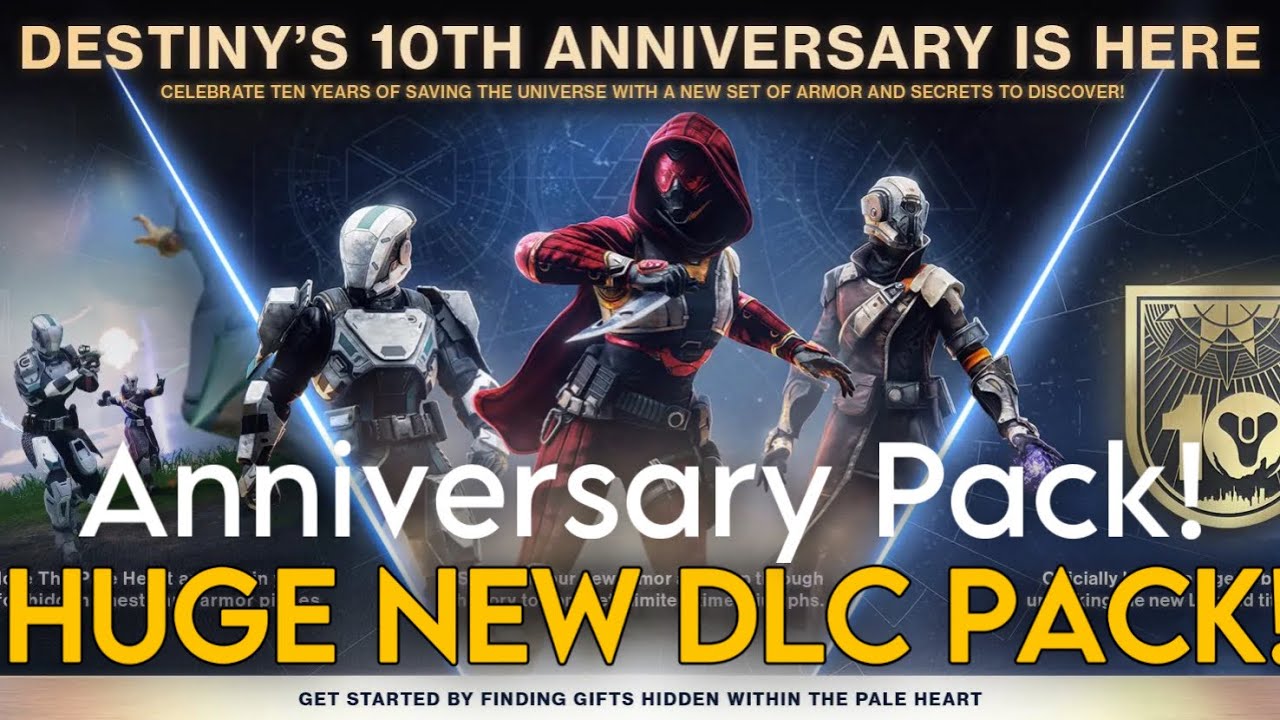 HUGE DESTINY 10TH ANNIVERSARY PACK REVEALED! Armor, Seal, & More