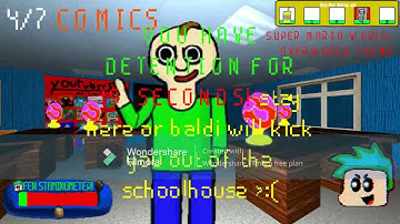 Fen Basics IN FREINDS AND TESTING YOUR MATH SKILLS V4 # The PinkBaldi Games 776