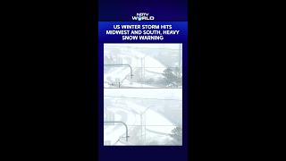 US Snowstorm News | US Winter Storm Hits Midwest And South, Heavy Snow Warning