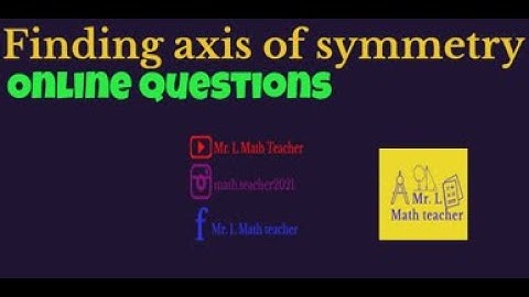 Finding axis of symmetry of absolute value function