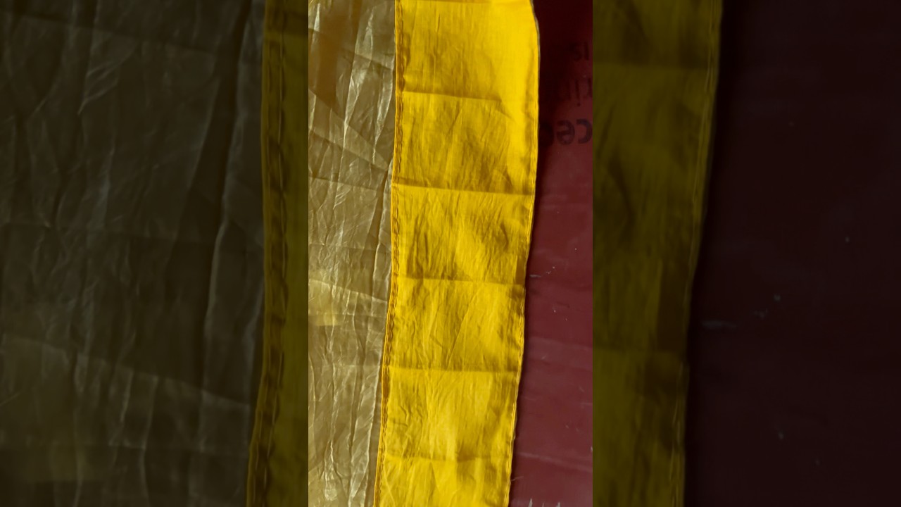 Saree me fall lagana sikhe tips ke sath 👍