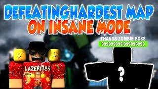 [Roblox] Tower Defense Simulator: DEFEATING HARDEST MAP ON INSANE MODE (BEST ZOMBIES)