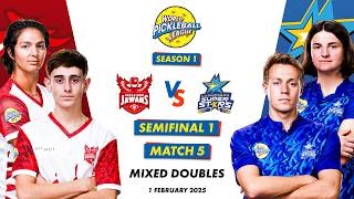 WPBL S1 Semi Finals | Bengaluru Jawans VS Hyderabad Superstars | Mixed Doubles