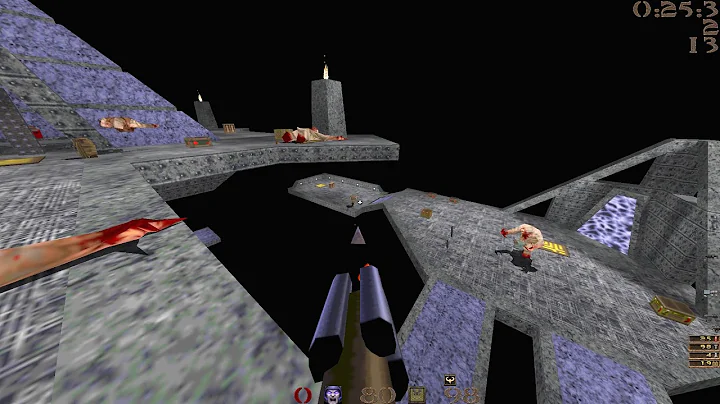 Quake - Nightmare 100% of dmc2m5 by Jonny Andersson in 0:42 (10s improvement)