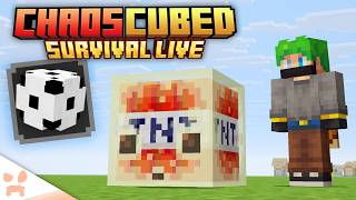 Building SULFUR BALL STADIUM In Minecraft Survival!