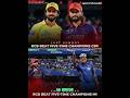 RCB rule the last two Sundays, beating IPL giants CSK and MI