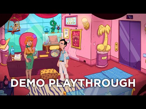 Leisure Suit Larry | Wet Dreams Dry Twice | Demo Playthrough (EN)