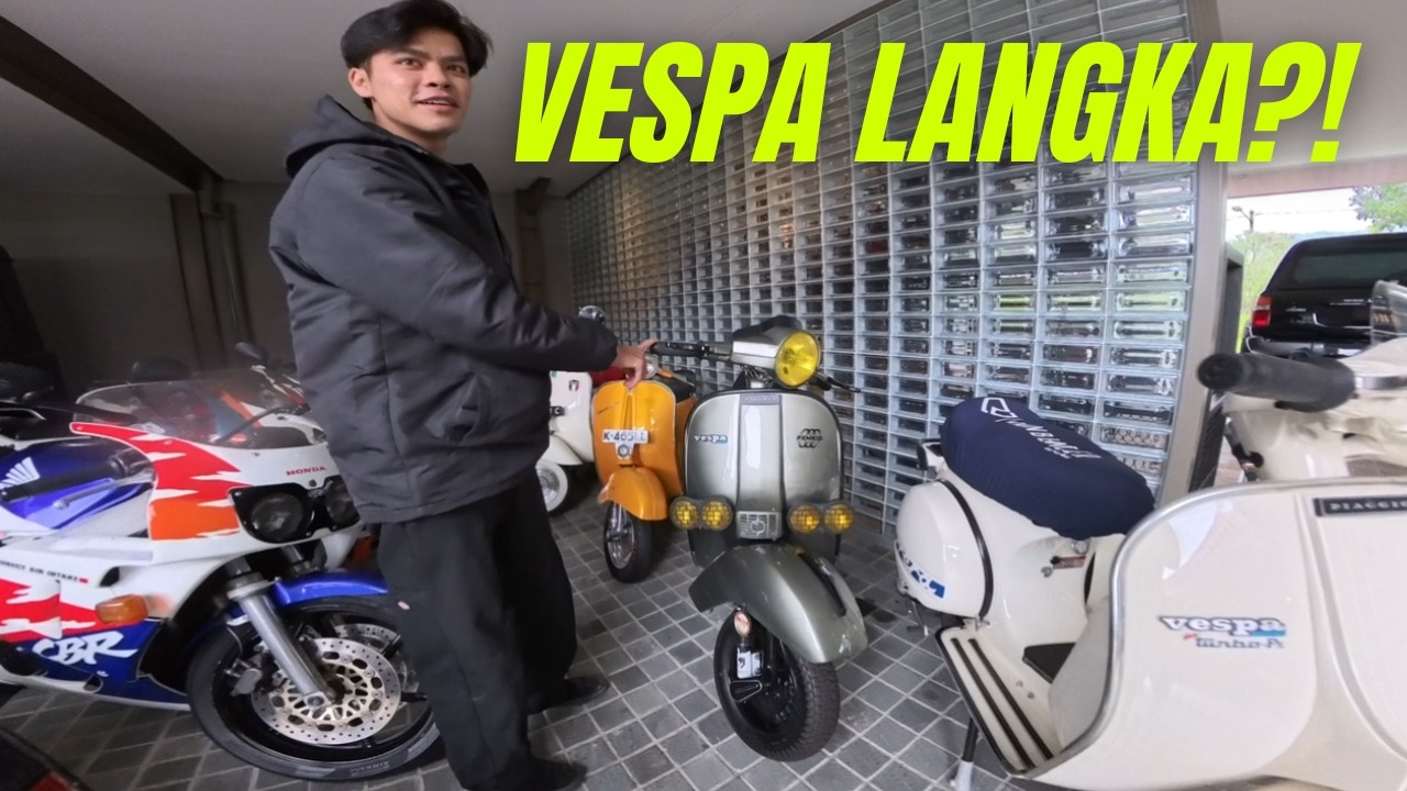 LOTS OF RARE VESPAS! – BALI TO BANDUNG FINISH AT WINBARDI CANTEEN