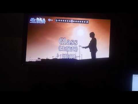 河村隆一さんのものまねで、Glass