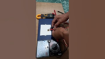 1247. INDUCTOR COIL/Parts for INDUCTANCE in test by Analog Ohmmeter