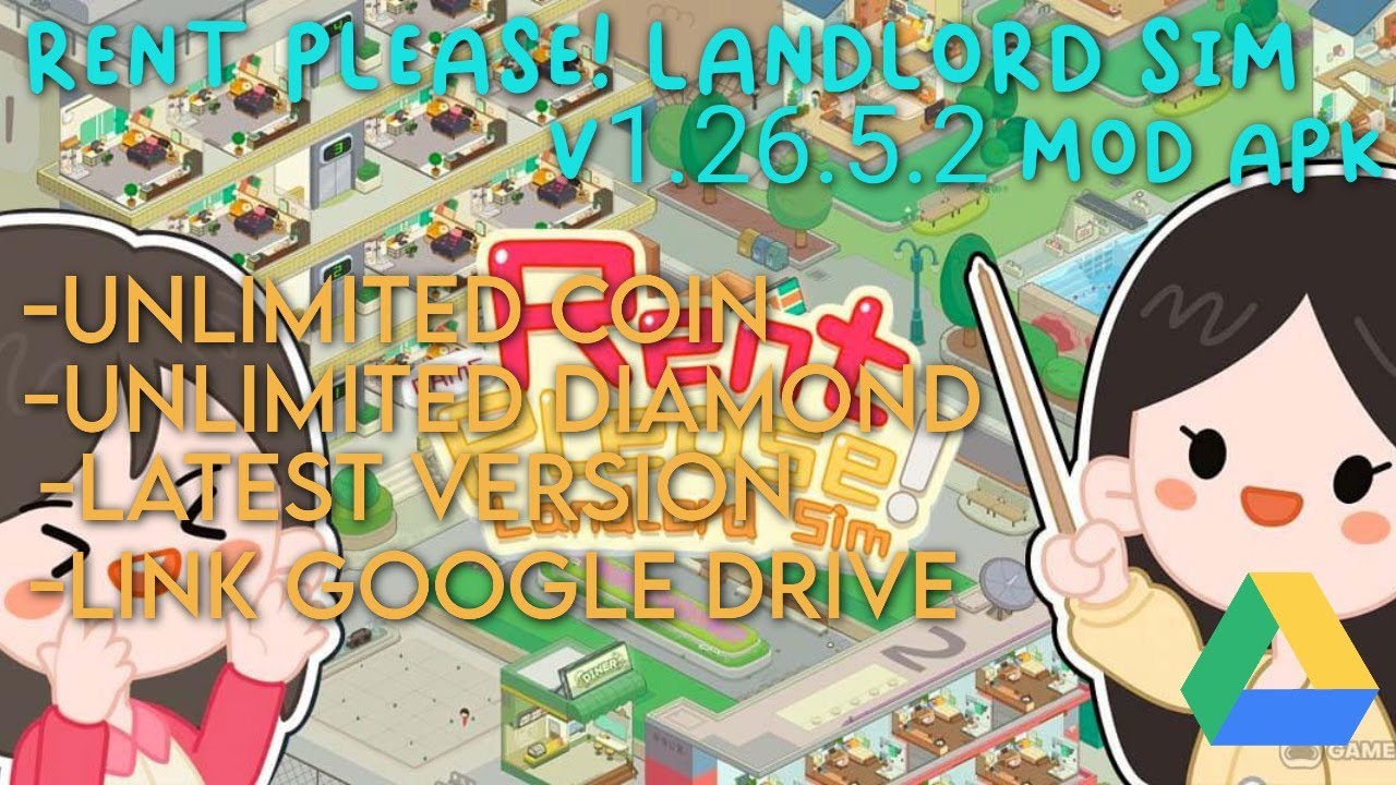 Rent Please Landlord Sim Mod Apk Terbaru Unlimited Money Unlimited Diamond Youtube