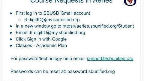 Course Requests in Aeries