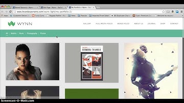 WYNN - Tutorial for Boxed and Full Width Portfolio Pages