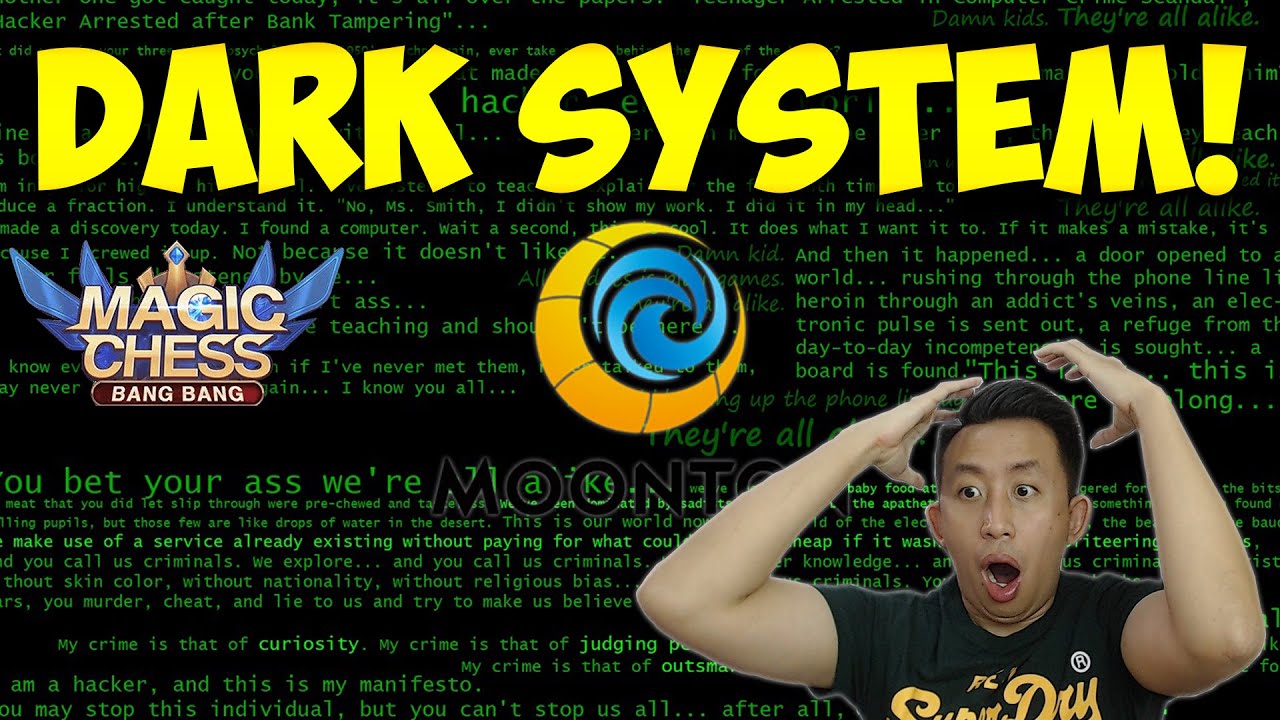 Dark System DARK SYSTEM MOONTON versi Magic Chess. TERNYATA NYATA BENERAN ADA GUYS ...