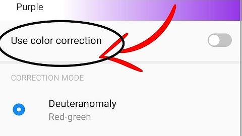 How to Fix color correction tecno pop 6 pro | accessibility setting