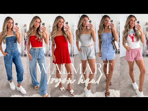 Walmart Try On Haul | Summer Outfits Under $50!
