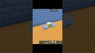 Minecraft: Modern Dining Table Build Hack! 🤯🔥 #minecraft #shorts #gaming