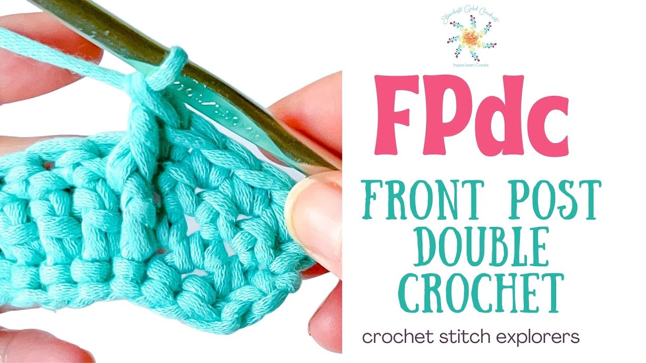 Front Post Double Crochet FPdc Tutorial YouTube Front Post Double Crochet FPdc Tutorial YouTube