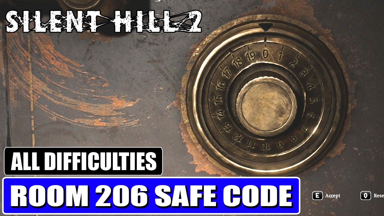 Silent Hill 2 Remake - Room 206 Safe Combination (Wood Side Apartments)