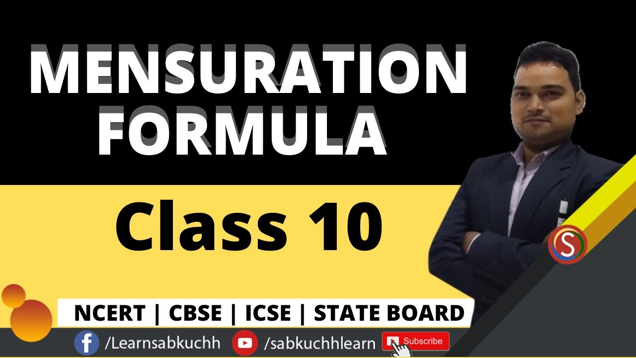 class-10-mensuration-formula-all-3d-2d-mensuration-formula-in-hindi