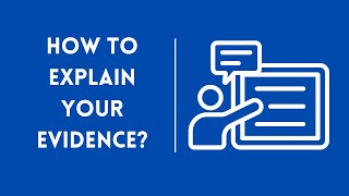 How to Explain Your Evidence | Make Your Point Clear in Short Response Writing