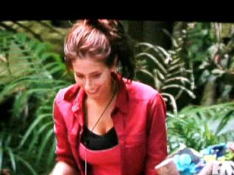 Stacey solomon throws a stone at dom jolly's eye ClAsSiC im a celebrity 2010!!!!