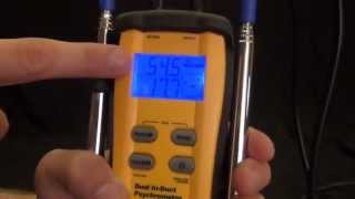 Fieldpiece SDP2 Dual In-Duct Psychrometer - Measures Supply & Return Air Conditions at the Same Time