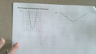 (Algebra 2) 2-4 Notes: Writing Equations of Transformations
