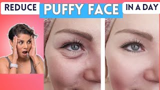 5 Anti-Age Tips to REDUCE PUFFY FACE/ Face Exercises and Home Remedies