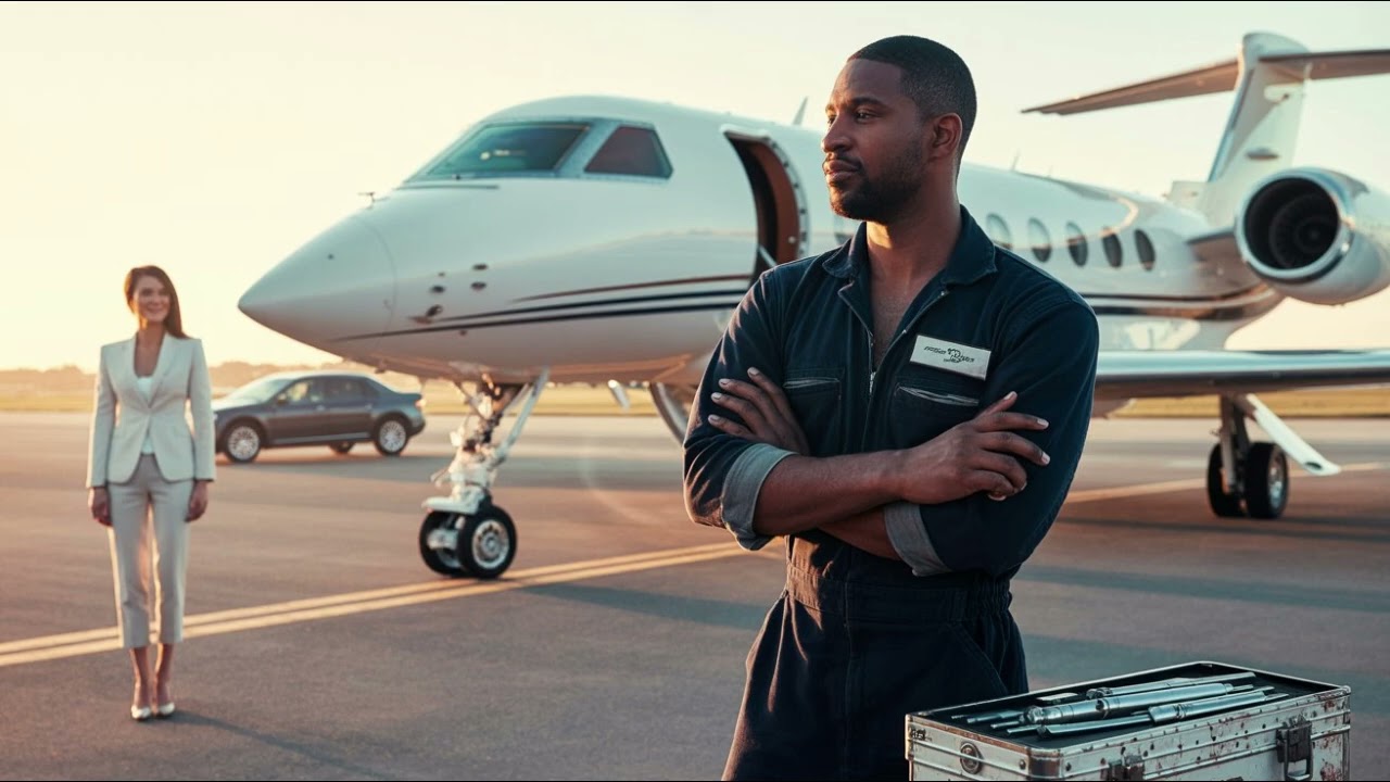 UN MÉCANICIEN NOIR A RÉPARÉ LE JET D'UNE MILLIARDAIRE, ELLE L'A ENSUITE DEMANDÉ EN MARIAGE SUR PLACE