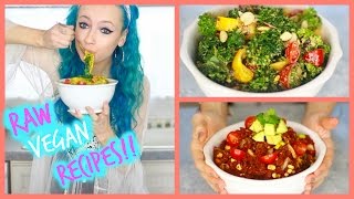 Raw vegan winter dinner recipes! enjoy these hearty, satisfying
flavorful dishes. recipes & music below: mac n' cheese ingredients: 3
tbsp sweet on...