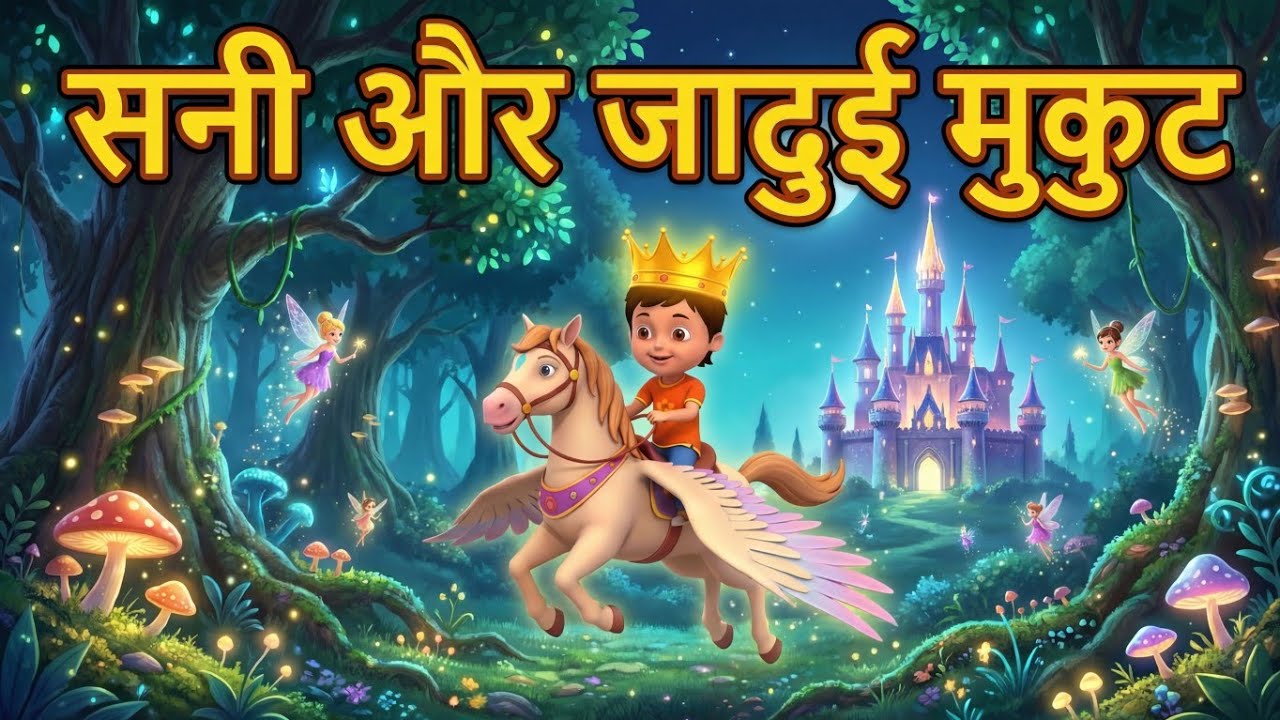 सनी को मिला जादुई मुकुट! 👑 (Sunny’s Magic Crown)@ZunoKid