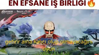 Honor of Kings x Attack on Titan 😱 Yeni Harita Geliyor mu?
