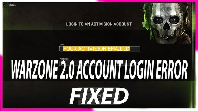 Warzone Activision Account Registration Error 0 Fix - GameRevolution