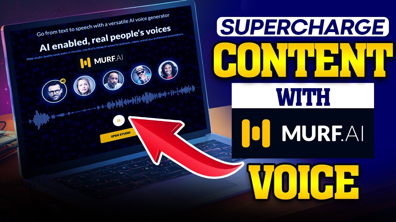 Supercharge Content with Murf's  ai voice for education