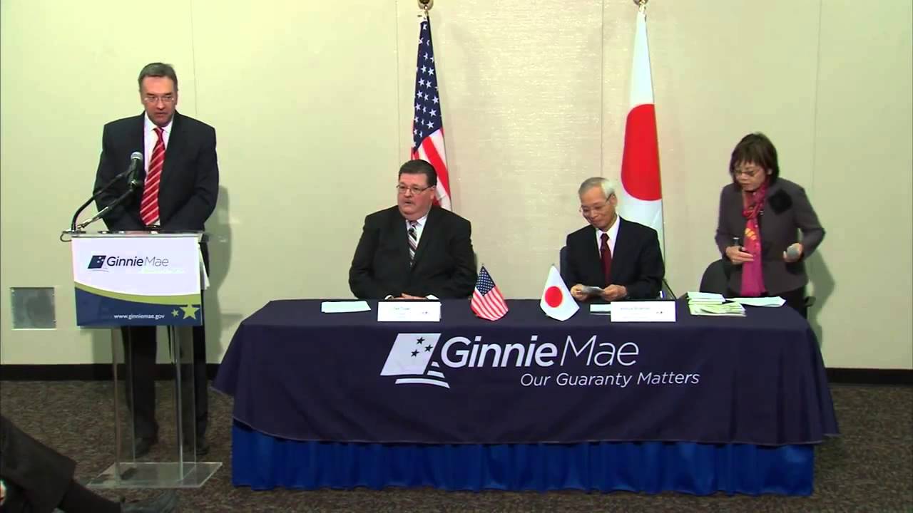 Ginnie Mae and Japan Housing Finance Agency Sign Memorandum of