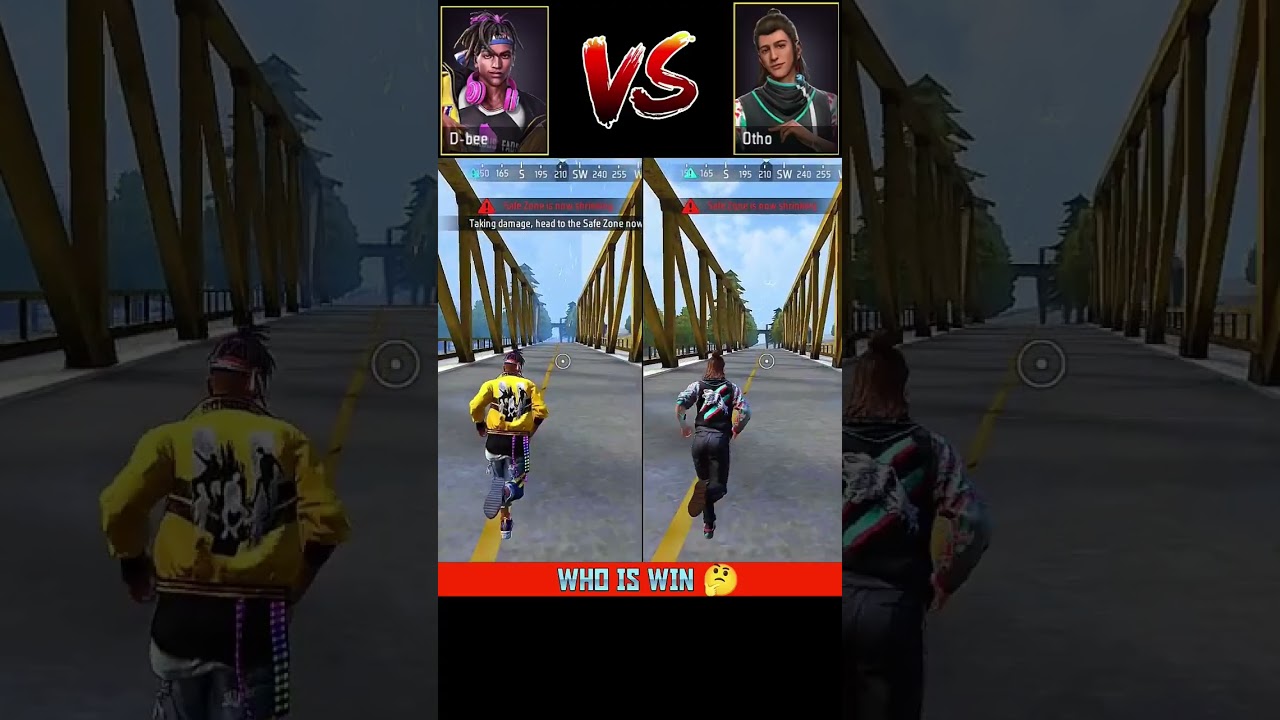 D-BEE VS OTHO FREE FIRE VIDEO||