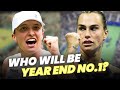 Sabalenka or Swiatek? Who will end 2025 as the World Number 1?