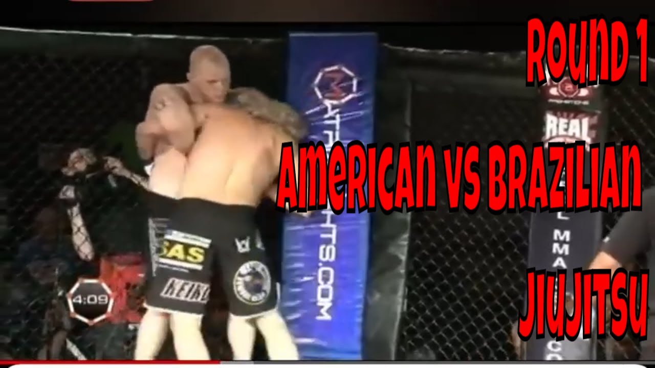 American Jiu Jitsu Takes On Brazilian Jiu Jitsu In Mma With Tim Carpenter Facing Guybson Sa -Round 1