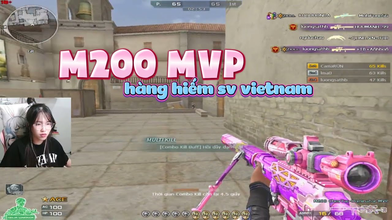 ( Đột kích ) M200 MVP của hiếm server CFVN | Lâm Tâm Châm
