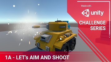 Unity Rotate Towards Object and Shoot - Part 1 of 3