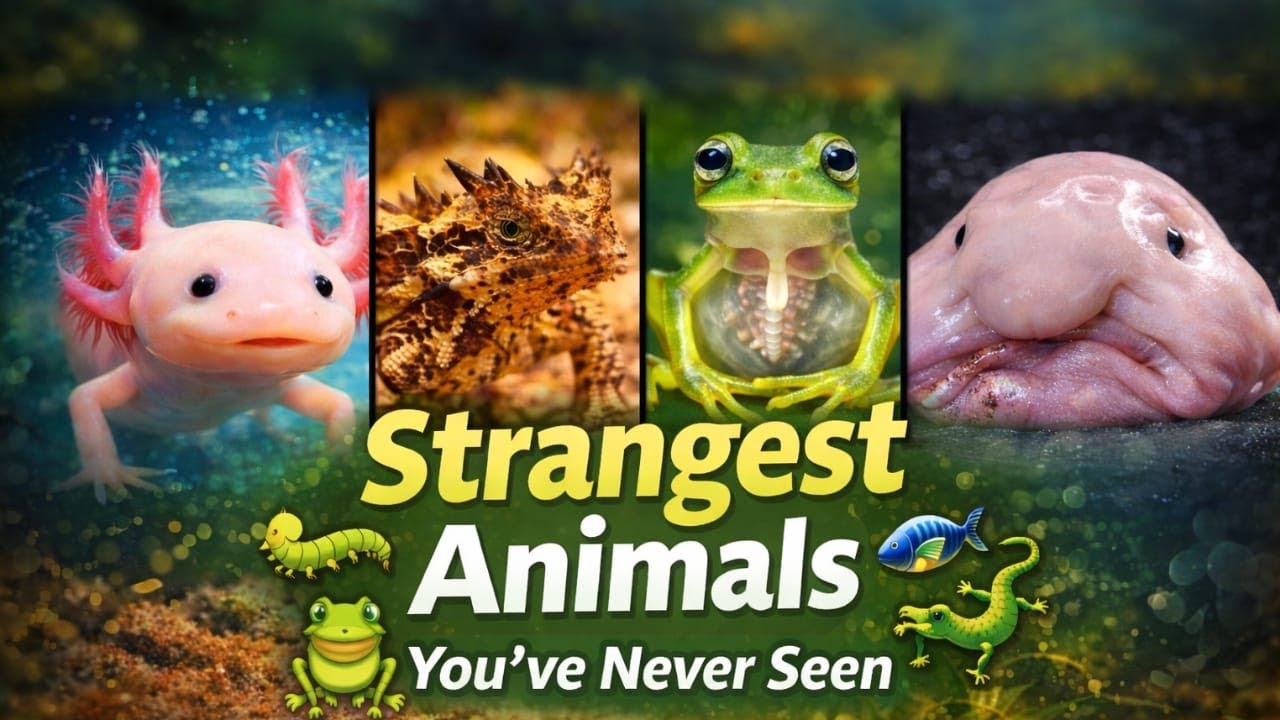 “Strangest Animals You’ve Never Seen”