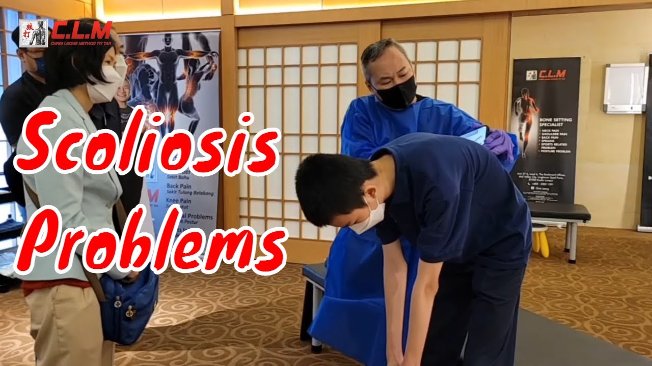 Scoliosis Problems | CLM Tit Tar Treatment done by Master Chris Leong