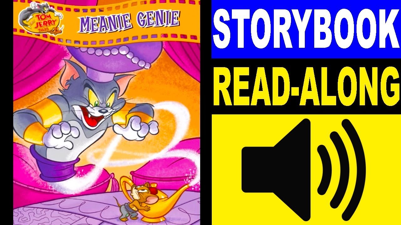 Tom and Jerry Read Along Storybook, Read Aloud Story Books, Tom and