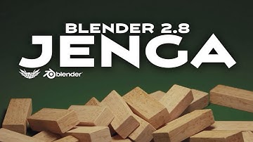 Blender Rigid Body Simulation | Jenga