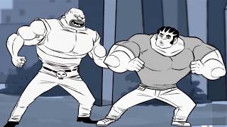 Godzilla vs Le Tank : ladjagai fan animation