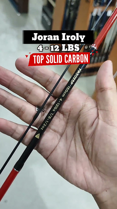 REVIEW JORAN IROLY 150 4-12lbs TOP SOLID CARBON